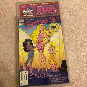 Barbie Fashion Comics 1st Printing Limited Edition Collector Pack Unopened 1993